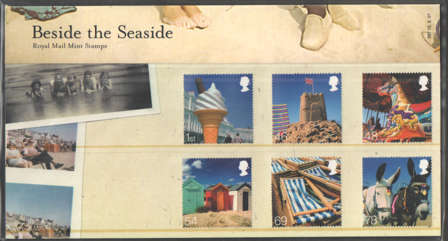 (image for) 2007 Beside The Seaside Royal Mail Presentation Pack 397 - Click Image to Close